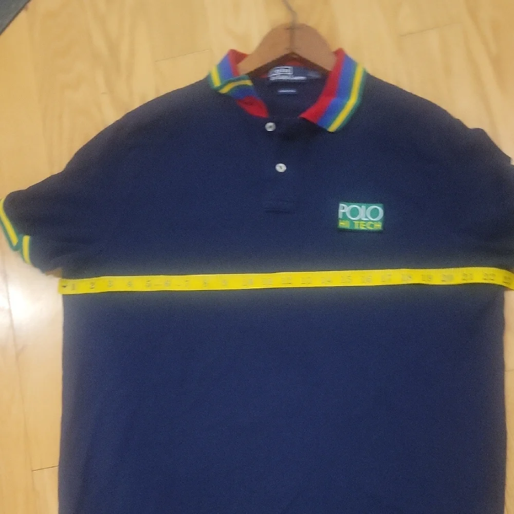 Ralph Lauren Polo Hi Tech  Classic Style Polo Shirt With Contrasting Trim
